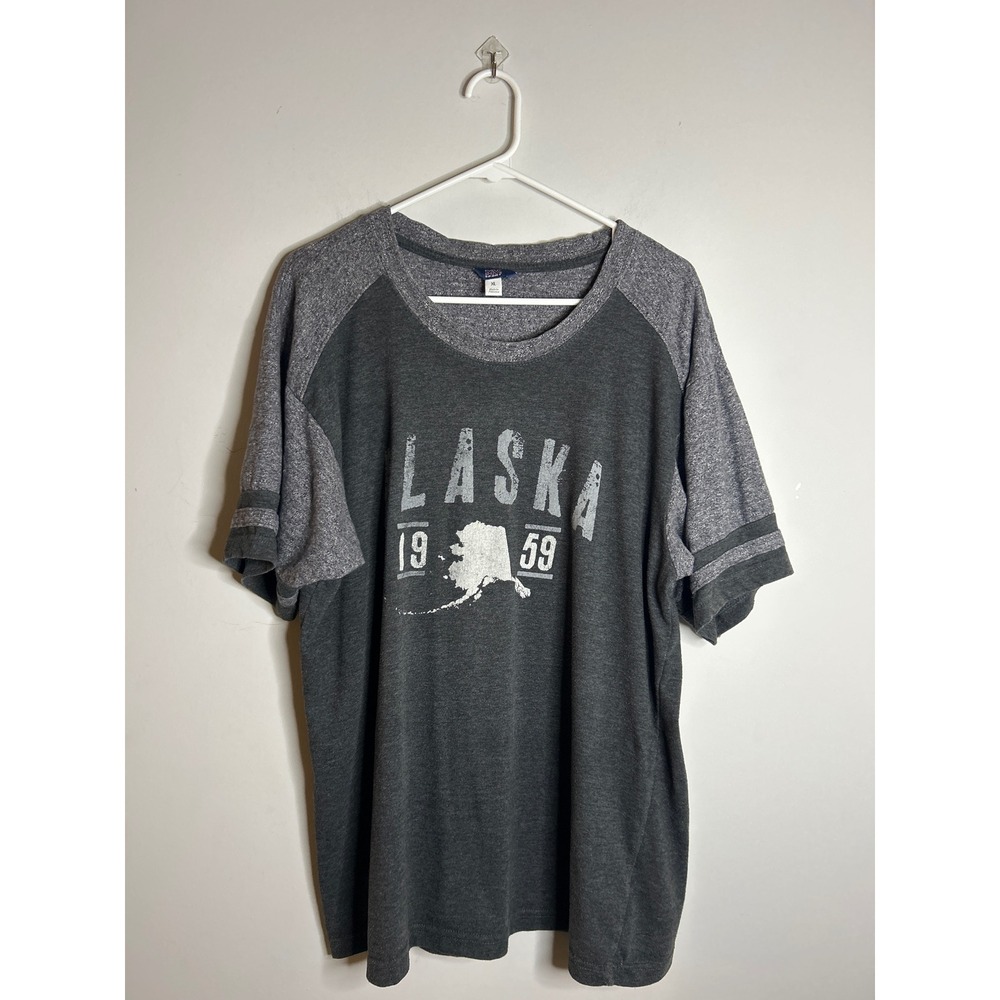 MV‎ Sport Gray Alaska Graphic T-Shirt Mens XL